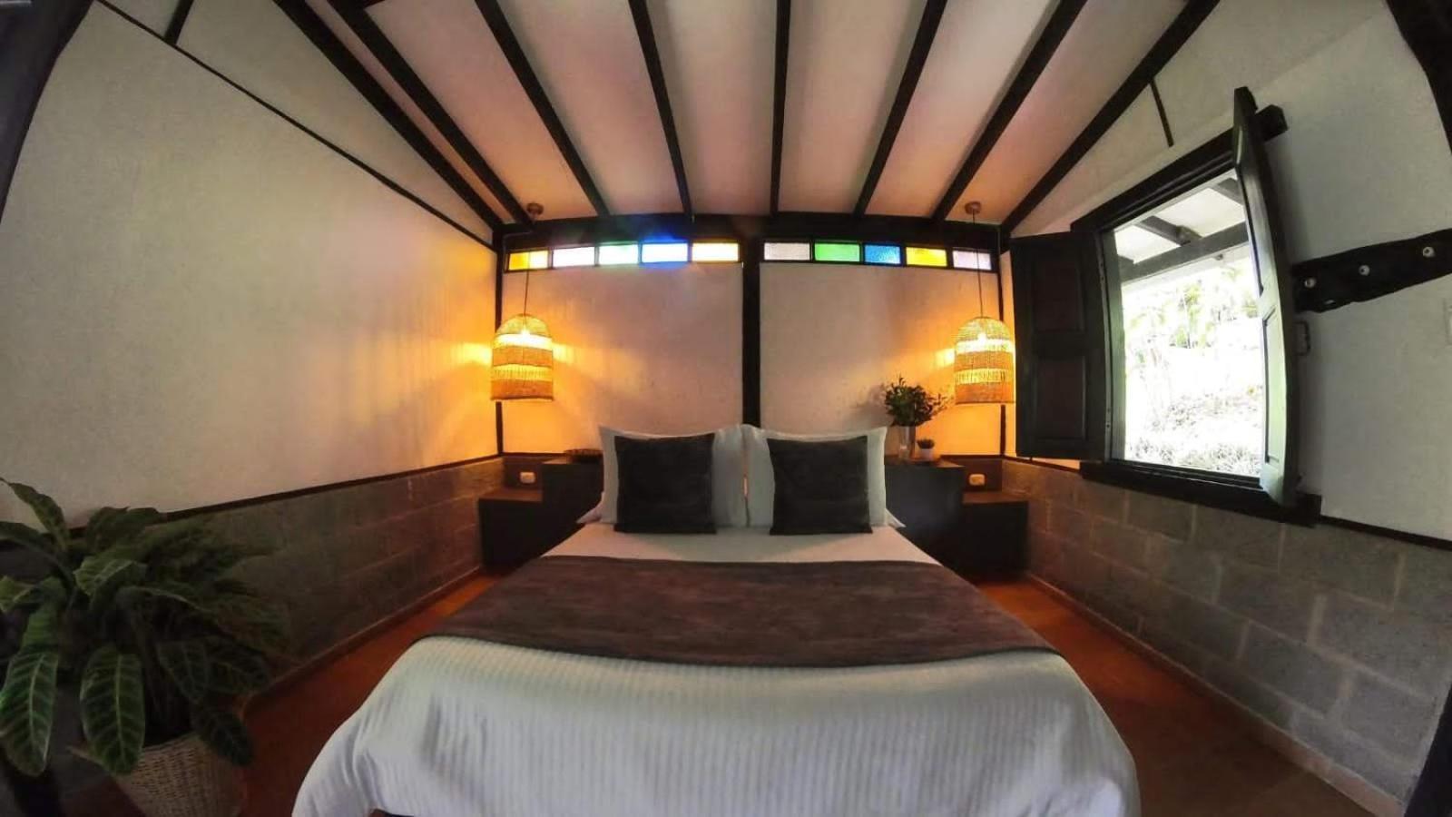 Hotel Visperas 산타 로사 데 카발 외부 사진