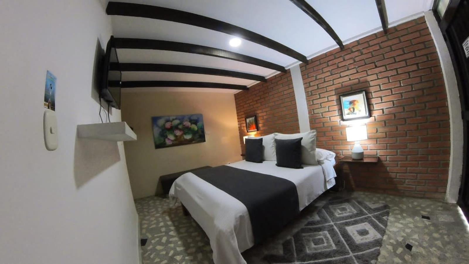 Hotel Visperas 산타 로사 데 카발 외부 사진