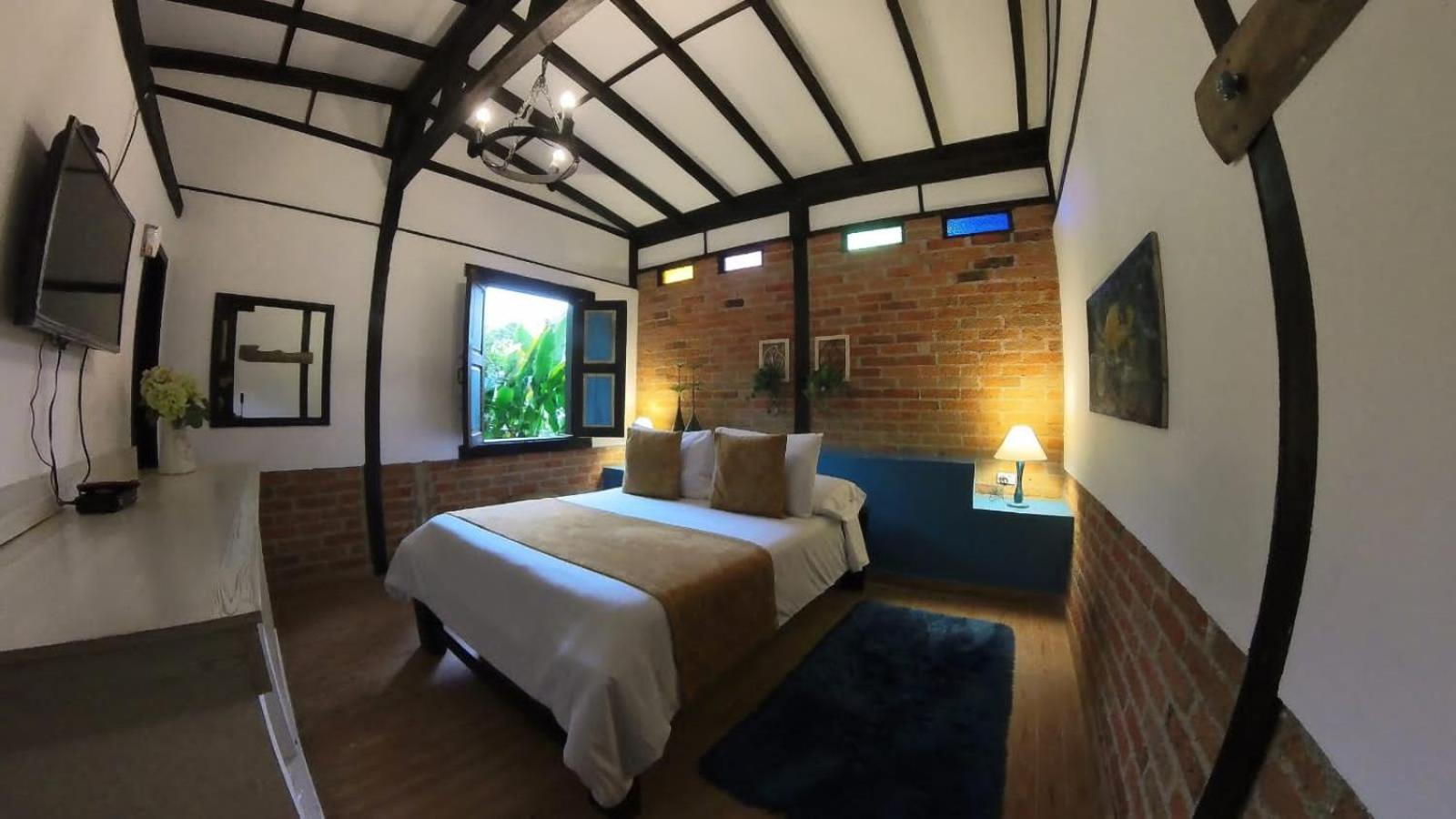 Hotel Visperas 산타 로사 데 카발 외부 사진