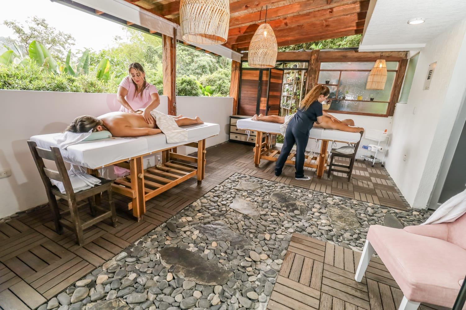 Hotel Visperas 산타 로사 데 카발 외부 사진